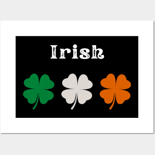 Irish Shamrocks Posters and Art